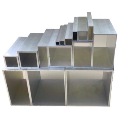 China Hot Sale Classic Aluminum Square Pipe Design Gray Aluminum Square Round 6061 T6 for sale