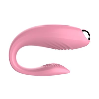 China Wearable Wearable Panty Vibrator Av Powerful Vibrating Clitoris Stimulation C Shape Wearable Vibrator Clitoris And G-spot Stimulator for sale