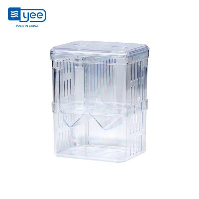 China Small YEE Double Filter And Accessories Plastic Fish Tanks And Incubator for sale