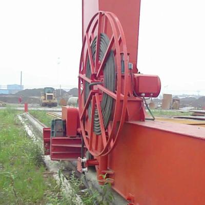 China Industrial Equipment Compact Structure Design Large Strength Motorized Cable Drum For Crane for sale