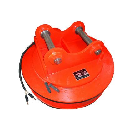 China Lifting steel scraps lifting magnet 2014 HOT SALE MW5 steel scrap electromagnet lifter, installed on crane or excavator AND FORKLIFT for sale