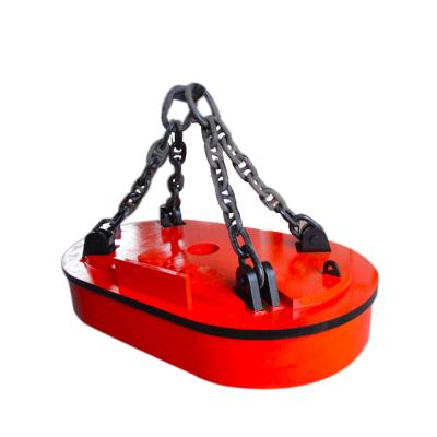 China Durable magnetic chuck drop electromagnet steel lifter installed on crane or excavator AND FORKLIFT for sale