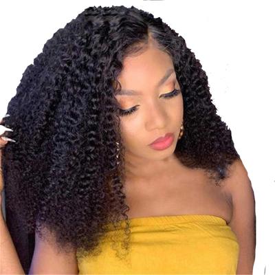 China Human Virgin Remy Hair BOB Brazilian Curly Swiss Lace Wig 13*4 for sale