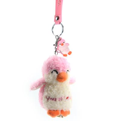 China 2022 Custom key chained Keychains penguin plush mini alpaca unicorn plush doll toy boba sanrio customizable for sale