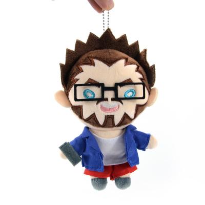 China Custom wholesale human doll plush toy anime plush doll plush doll keychains cute sleeping baby doll custom made human doll key chain - doll key chain for sale