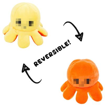 China Flip Plush Reversible Animal Stuffed Octopus Toys Reversible Octopus Unicorn Fasion Double Side Plushie Plushie Toys for sale