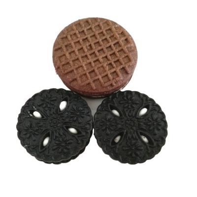 China Natural Halal Chocolate Sandwich Cookies for sale