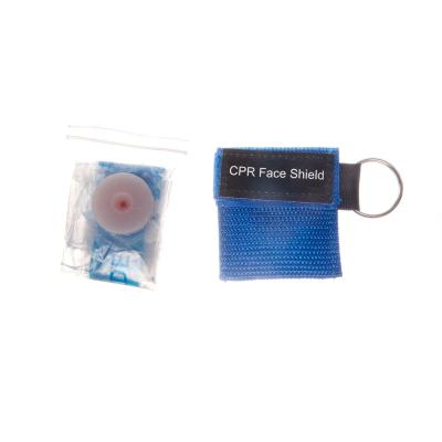 China Disposable Emergency Cpr Face Rescue Disposable Cpr Key Chain for sale