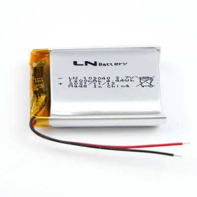 China High quality consumer electronics 3.7v 1200mah lithium polymer rechargeable durable battery for Massager battery for sale