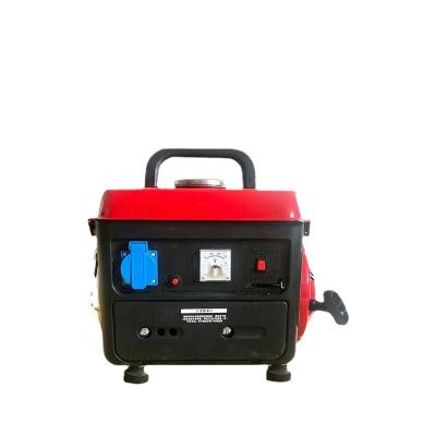 China 220v Small Electricity Generation Household Frequency Conversion Portable Silent Manual Gasoline Generator for sale