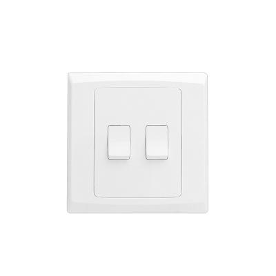 China Factory Direct Selling Furniture Switch Residential/Multipurpose Universal 220V 10A UK Standard White Wall Switch for sale