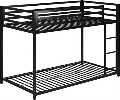 China Dormitory use metal bed frame for 2 people size of 196x105x137CM for sale