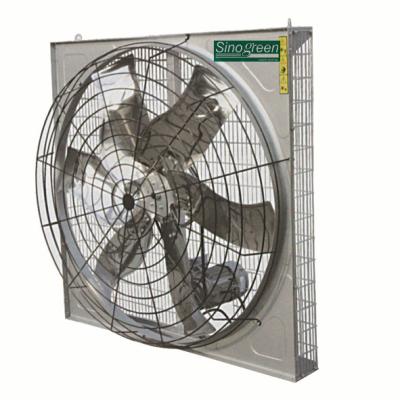 China Cowshed Sinogreen Customized Ventilation Fan , Wall Mounted Reinforced 20000cfm Cow House Fan for sale