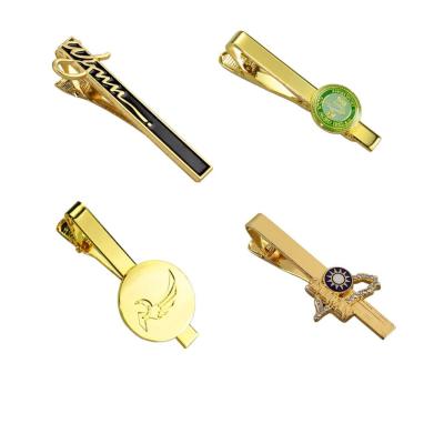 China Men Clothing Decorative Metal Tie Clip Custom Logo Fashion Business for sale