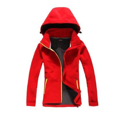 China High Quality Breathable Polyester Office Bonded Waterproof Windproof Zipper Riser Jackets With TPU Film Softshell Jackets For Men for sale