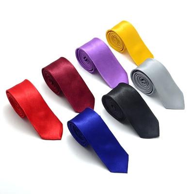 China Uniform Wholesale Custom Your Logo Wholesale Cheap Satin Tie Plain Ties Polyester Print Neck Ties For Men for sale