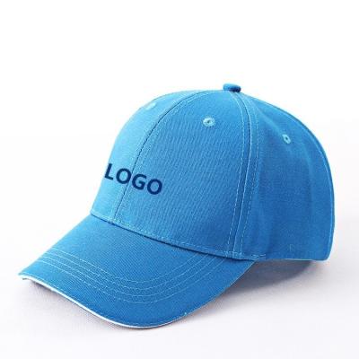 China high quality promotion Custom Logo Sport Hat Plain Hats 6-Panel Hat Golf Sports Hat for sale