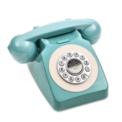 China Call Center Fancy Home Tied Hotel Decorative Reproduction Imitation Antique Telephone for sale