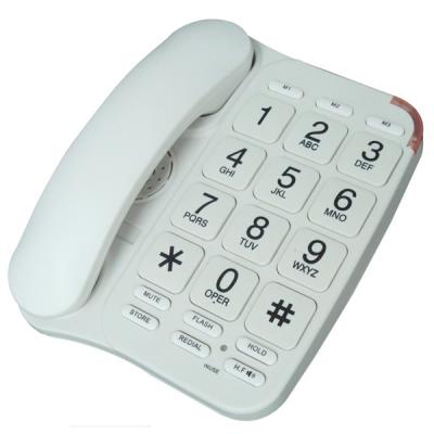 China Office Seniors Attached Big Button Phone with Large Volume and LED Indicator for sale