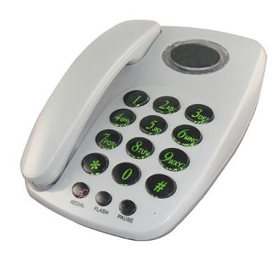 China basic telephone, cheap tabletop telephone set, home telephone CT-TF240 for sale