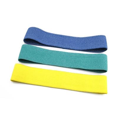 China New Fashionable Fitness Cloth Resistance Band Hip Circle Band Cotton Resistance Bands for sale