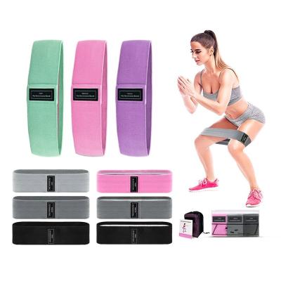 China Wholesale Gym Home/Gym/Office/Park/Outdoor Factory Elastic Band Fitness Strength Band Resistance Builder Booty Workouts for sale