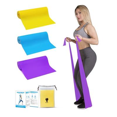 China Zakerda Pilates Stretch Yoga Resistance Bands Elastic Bands Stretch Band Strength Resistance Band Fitness Yoga Gym Workout Wholesale Home for sale