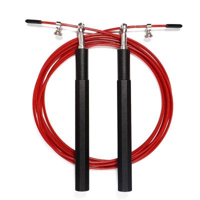 China Custom Wholesale Fitness Zakerda Aluminum Grip Packing Grip Anti-Slip Wire Training High Speed ​​Jump Rope for sale