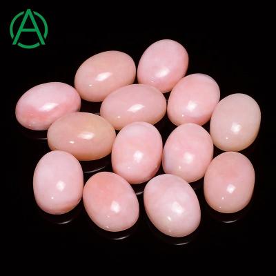 China None Natural Pink Opal Oval Cabochons, Loose Gemstone ArthurGem Cabochon For Rings Pendants Accessories for sale