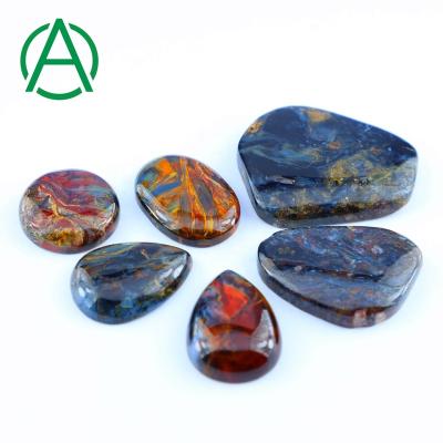 China No ArthurGem Wholesale Mix Shapes Pietersite Cabochons, Loose Gemstone Cabochons For Sale for sale