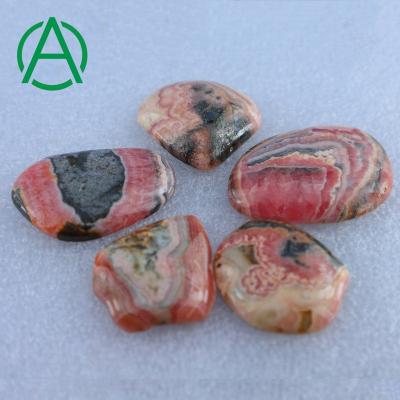 China None Natural ArthurGem Mix Shape Rhodochrosite Gemstone Cabochon, Gemstone Cabochons For Jewelry Making for sale