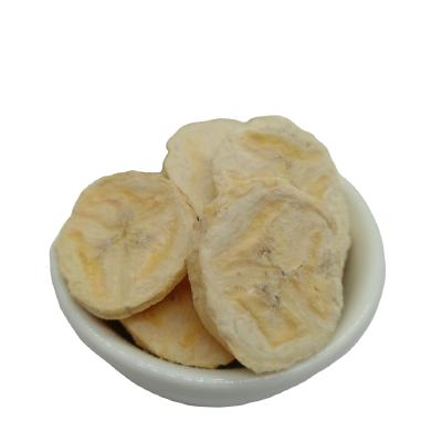 China RTS FD Dry Factory Wholesale Freeze Dried Fruits Freeze Dried Bulk RTS Banana Chips Bananas for sale