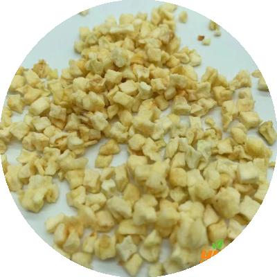 China Wholesale Freeze Dried Dried Apple Food Raw Materials 5*5mm FD Freeze Dried Fruit Pellets for sale