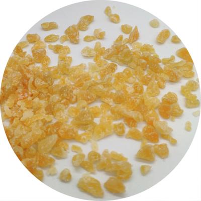 China Wholesale Dry Iced Yellow Peach Cut 0.3cm Yellow Peach Pellets Food Baking Ingredients for sale