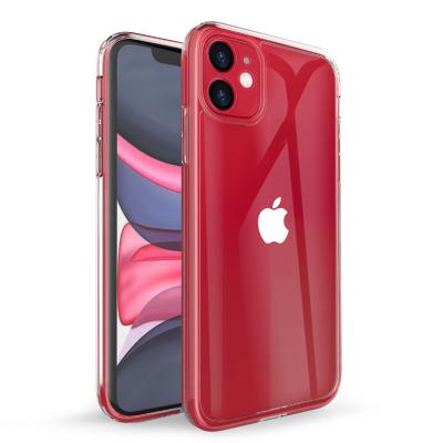 China High Protective For iPhone 11 Clear Tempered Glass Case Cover Mobile Phone Case Cover For iPhone 11 Pro Max for sale