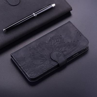 China Anti-fall Phone Case Classic Business Handmade Genuine PU Leather Slim Cover Device For Redmi Note 9 Pro for sale