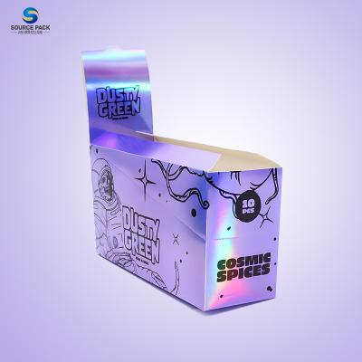 China Hologram Cigar Packaging Display Boxes with Custom Logo And Design Printing for sale