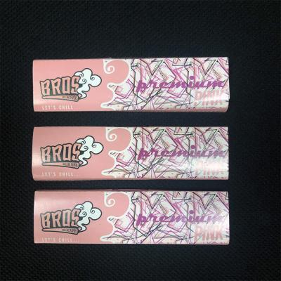 China Custom Smoking Rolling Paper Cigarette Natural Arabic Gum Smoking Paper for sale