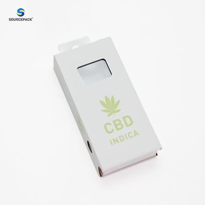 China Folding Paper Vape Oil Packaging Display Box Custom Design Print for sale