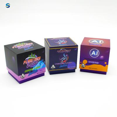 China 350-400g Custom Vape Packaging Vape Oil Packaging Boxes Paper Cigarette Box for sale