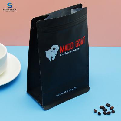 Chine Roasted Coffee Beans Packaging Bags Plastic Foil Coffee Bags With Valve And Zipper à vendre