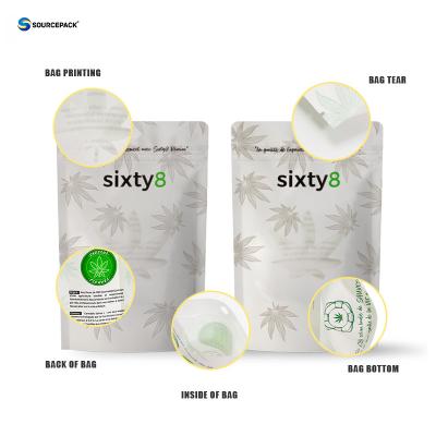 China Printing Customizable Child-resistant Weed Bag for Safe and Secure Storage for sale