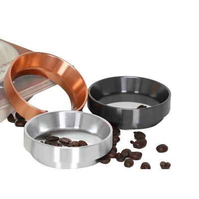 China WITH LID 54mm Espresso Dosing Funnel With Stainless Steel Coffee Dosing Ring for sale