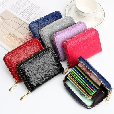 China Waterproof Ladies Travel Purse Zipper Around Clutch Wallets Fashion PU Leather Women Short Wallet for sale