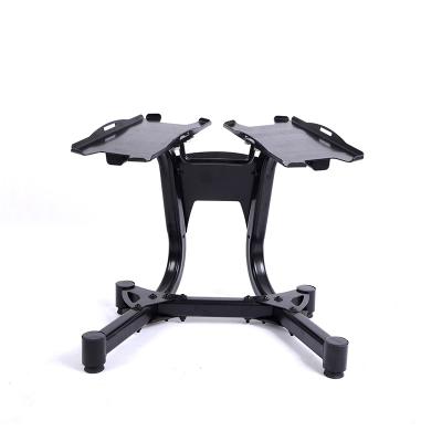 China Wholesale Modern Gym Power Weightlifting Training Adjustable Dumbbell Rack Adjustable Dumbbell Rack for sale