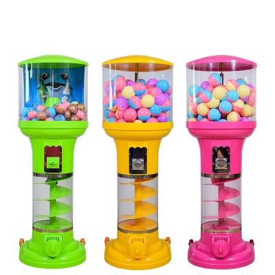 China SDK Big Size Capsule Vending Machine Spiral Gumball Machine For 75-100mm for sale