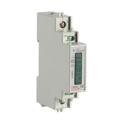 China Single Phase Din-Rail Energy Meter RS485 Low Voltage IoT Electricity Meter Acrel ADL10-E Electricity Meter ADL10-E for sale