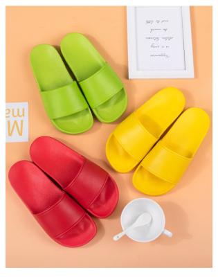 China Fashion Trend PVC Women Slippers Fashion Spa Beach High Quality Lightweight Female Flat Slippers Soft Sandals For Indoor Outdoor for sale