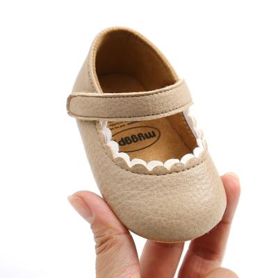 China Hot Selling Baby Kids Pre-Walker Shoes 0-12months Toddler Babies Shoes Princess Flat Hot Sale Custom Made Moccasins Shoes for sale