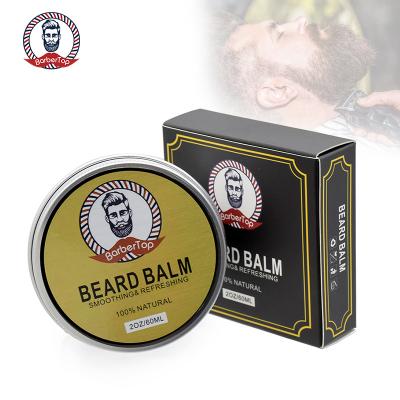 China 100% Natural Herbal Men's Personal Care Products Beard Wax Treatment Beard Cream Beard Ointment for sale